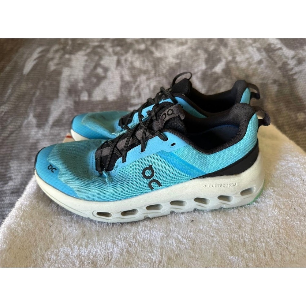 On Cloudsurfer Cloudtec Phase Running Shoes Blue  Womens Y6 Sneakers 3MD10421151
